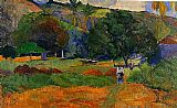 Paul Gauguin Famous Paintings - The Little Valley
